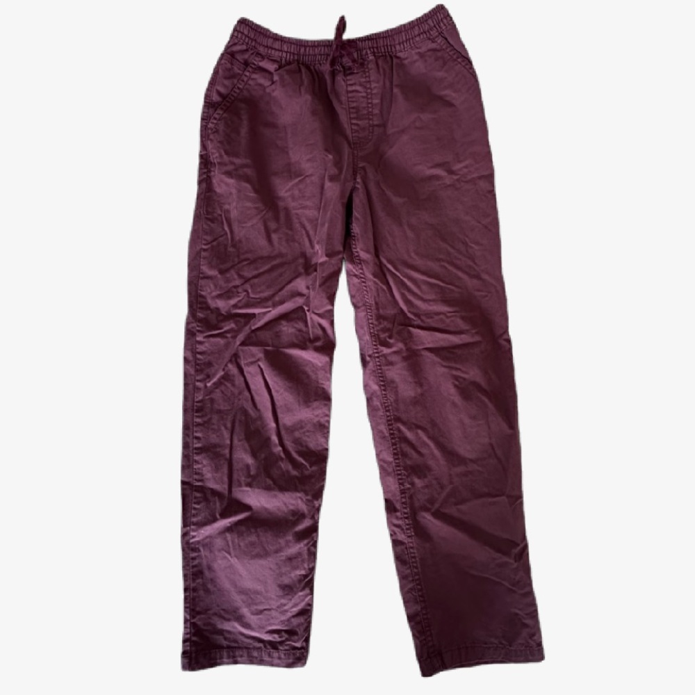 Vans Maroon Relaxed Chino Pants